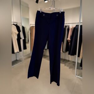 Joe B Elegant Navy Straight Leg Pants